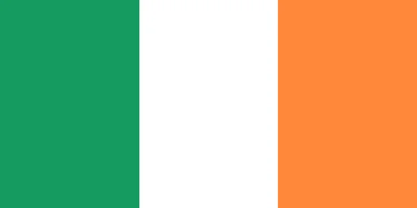 Vlag van Ierland 3d illustratie — Stockfoto