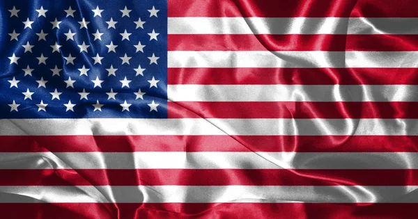 Estados Unidos de América Bandera 3D ilustración — Foto de Stock