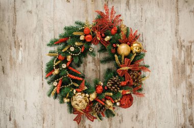 Noel Noel çelenk Noel dekorasyon olarak yararlı sınırdan.