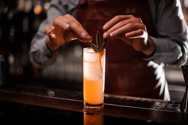 Kayısı ve adaçayı ekşi. Yumuşak renk