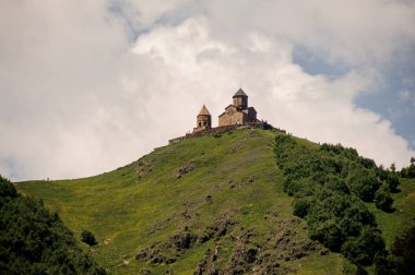 View of the church on top of the hill