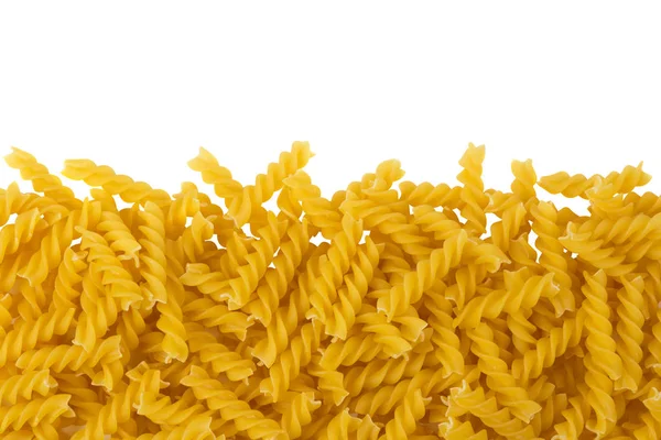 Delicious pasta isolated on white — Stock Photo, Image