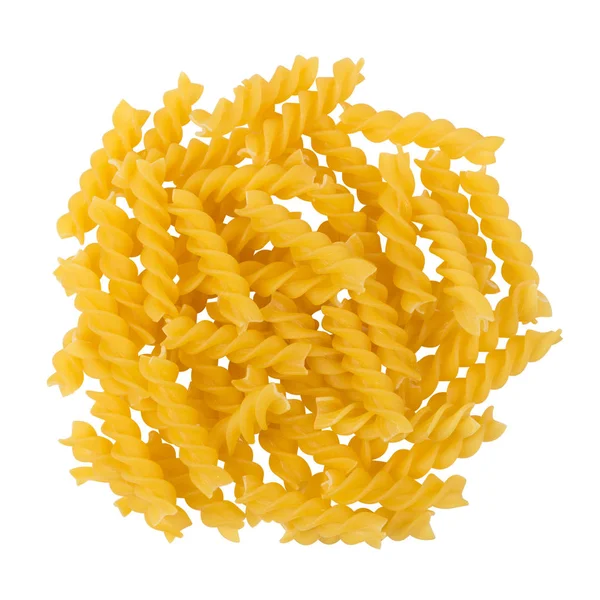 Rå pasta isolerad på vit — Stockfoto