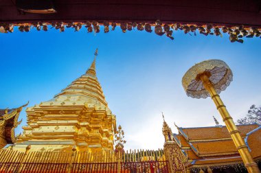 Wat Phra Doi Suthep Chiang Mai, Tayland 'da.