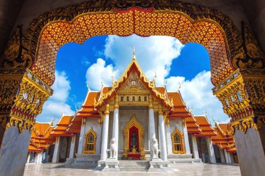 Mermer Tapınak Bangkok, Tayland.
