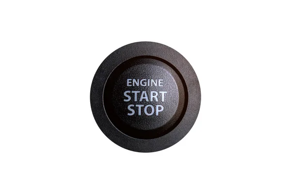 Botão de arranque do motor. — Fotografia de Stock
