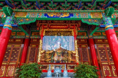 Yuantong Kunming Tapınağı Yunnan, Çin.