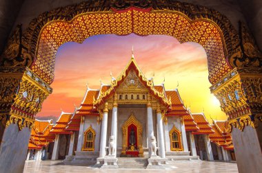 Mermer Tapınak Bangkok, Tayland.