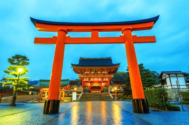 Kyoto, Japonya 'da fushimi inari türbesi