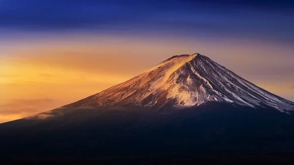 Fuji-Berg bei Sonnenaufgang. — Stockfoto