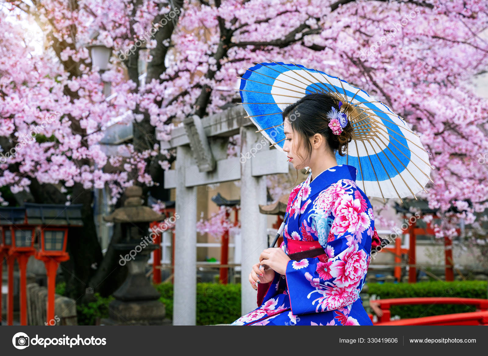 Kimono Tradicional Japones Mujer