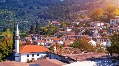 İzmir 'in Sirince köyü, Türkiye.