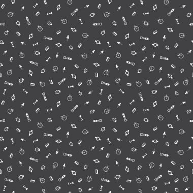 Dikişsiz desen arka plan zaman el çekilmiş