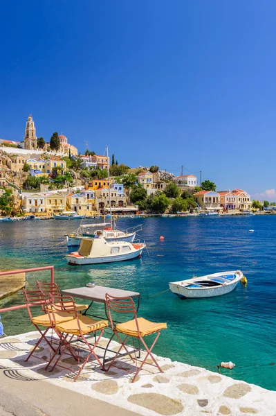 Isla griega de Symi — Foto de Stock