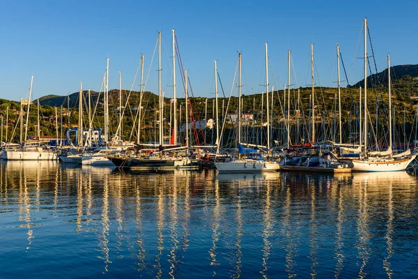 Yachthafen von Samos — Stockfoto