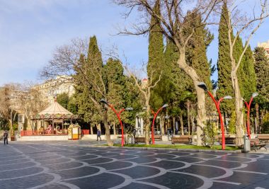 Bakıda Fəvvarələr Meydanı
