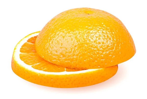 Agrumi d'arancia isolati . — Foto Stock