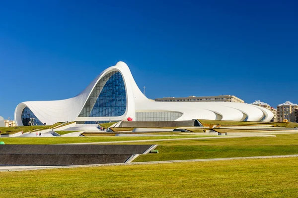 Baku Aserbaidschan Februar 2017 Heydar Aliyev Center Museum Baku Kosmische — Stockfoto