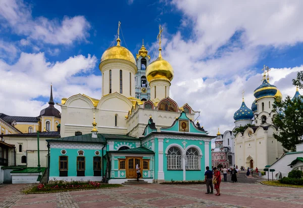 Sergiev Posad Rusia Junio 2019 Turismo Rusia Santísima Trinidad San — Foto de Stock