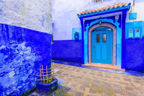 Chefchaouen Marocco Dicembre 2018 Visita Del Marocco Bella Medina Blu — Foto Stock