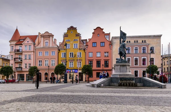 Grudziądz Polska Października 2019 Krajobraz Miasta Grudziądza Historyczne Centrum Miasta — Zdjęcie stockowe