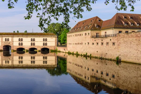 Turismo Francia Hermosa Vista Del Barrio Petite France Una Atracción — Foto de Stock