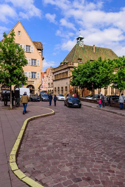 Colmar Francja Maja 2019 Miejski Krajobraz Starego Miasta Colmar Historyczne — Zdjęcie stockowe