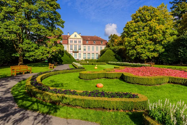 Gdansk Polonia Octubre 2019 Turismo Polonia Oliwa Parque Palacio Abadía — Foto de Stock