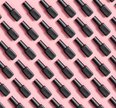 Tırnak cilası sarmalayıcı arka plan çok. Modaya uygun en az pop sanat stil ve pastel renkler