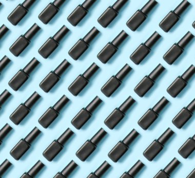 Tırnak cilası sarmalayıcı arka plan çok. Modaya uygun en az pop sanat stil ve pastel renkler