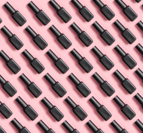 Tırnak cilası sarmalayıcı arka plan çok. Modaya uygun en az pop sanat stil ve pastel renkler