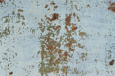 Çizik ve çatlaklarla metal doku