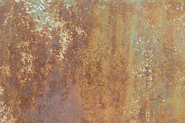 Çizik ve çatlaklarla metal doku