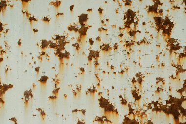 Çizik ve çatlaklarla metal doku