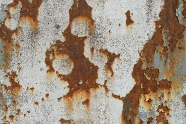 Çizik ve çatlaklarla metal doku