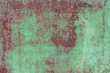 Çizik ve çatlaklarla metal doku