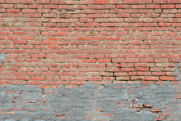 Brick texture with scratches and cracks