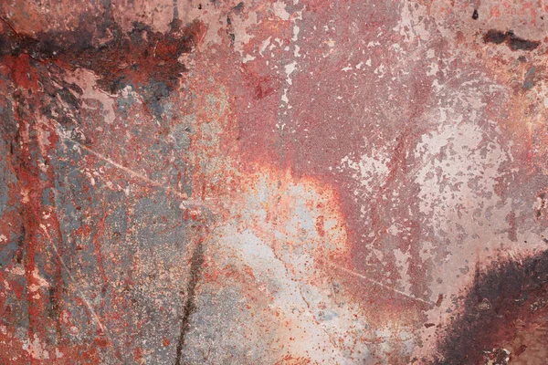 Çizik ve çatlaklarla metal doku