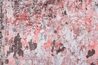 Çizik ve çatlaklarla metal doku