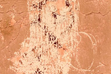 Duvar parçası attritions ve çatlaklar ile