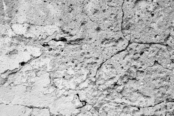 Fragmento de pared con arañazos y grietas —  Fotos de Stock