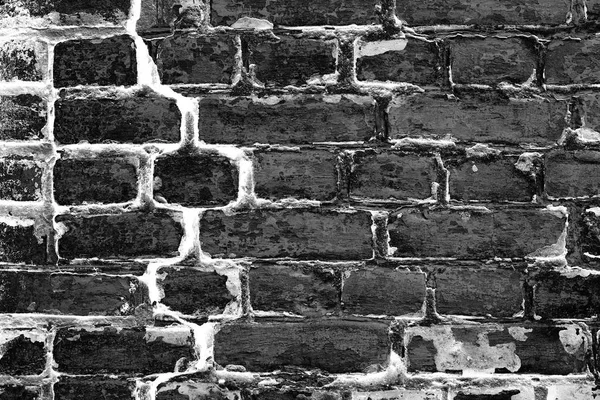 Brick texture with scratches and cracks — Stock Photo, Image