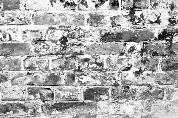 Brick texture with scratches and cracks — Stock Photo, Image