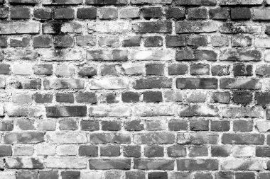 Tuğla doku çizikler ve çatlaklar ile