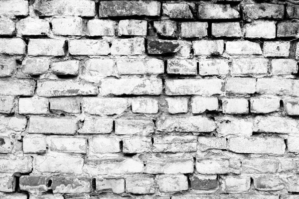 砖的质地，划痕和裂缝 — 图库照片