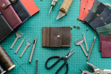 Leathersmith'ın çalışma masası