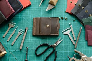 Leathersmith'ın çalışma masası