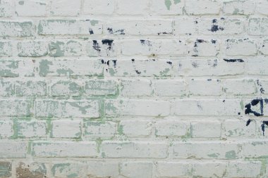 Tuğla doku çizikler ve çatlaklar ile