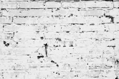 Tuğla doku çizikler ve çatlaklar ile