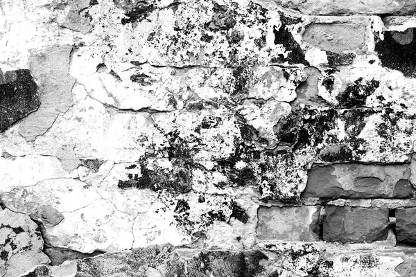 Tuğla doku çizikler ve çatlaklar ile